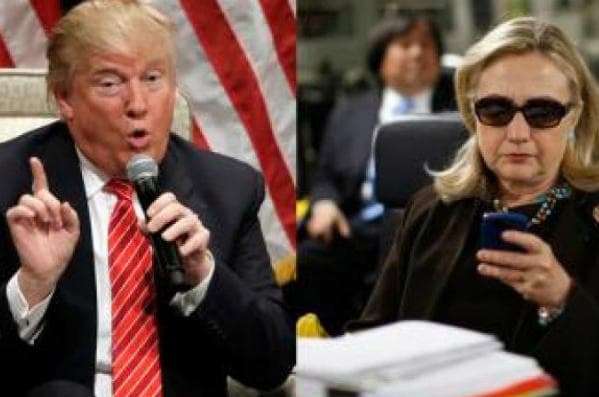 अमेरिका राष्ट्रपति चुनाव : नये सर्वे में हिलेरी-ट्रंप के बीच अब कांटे का मुकाबला