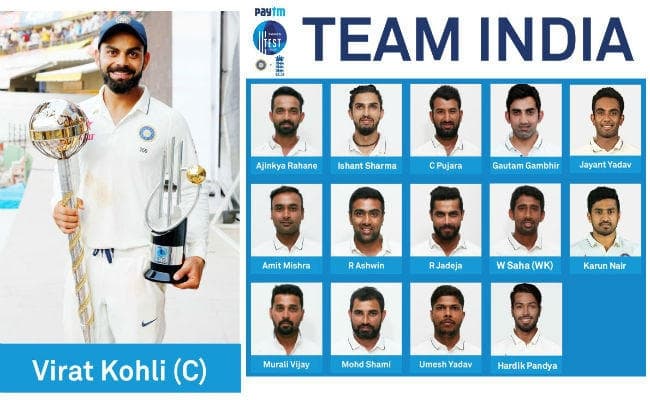 IND vs ENG : हार्दिक पांड्‌या पहली बार टेस्‍ट टीम में, रोहित बाहर, इशांत की वापसी
