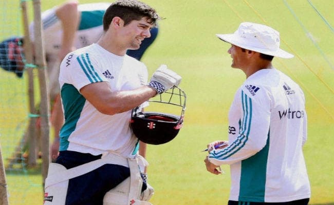 भारत दौरे पर आयी इंग्लैंड की टीम ने जमकर बहाया पसीना