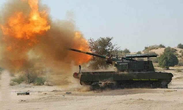 पाकिस्तानी चौकियों को तबाह करने के लिए सेना ने तोपों का इस्तेमाल किया था