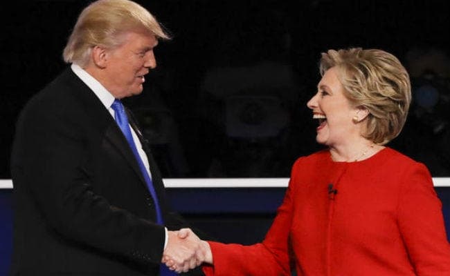 अंतिम सप्ताहांत के सर्वेक्षणों में हिलेरी और ट्रंप में दिखी कांटे की टक्‍कर