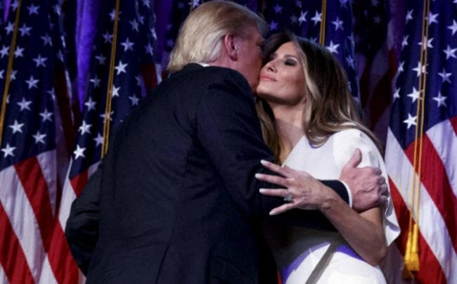 डोनाल्ड ट्रंप की मॉडल पत्नी मेलानिया ट्रंप का भी विवादों से है नाता