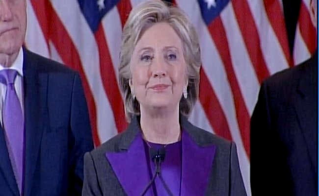 चुनाव हारने पर हिलेरी क्लिंटन ने समर्थकों से माफी मांगी
