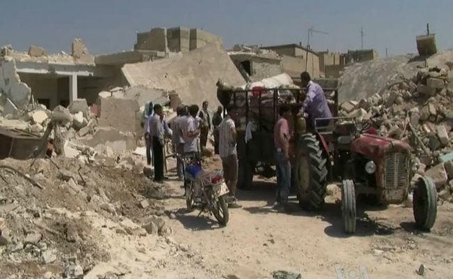 विद्रोहियों के कब्जे वाले अलेप्पो एवं उत्तरी सीरिया में बम हमले, 54 की मौत