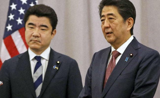 डोनाल्‍ड ट्रंप ने सबसे पहले की जापान के प्रधानमंत्री शिंजो आबे से मुलाकात