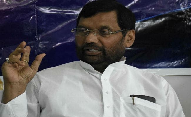 पासवान ने नीतीश के नोटबंदी का समर्थन किए जाने का स्वागत किया