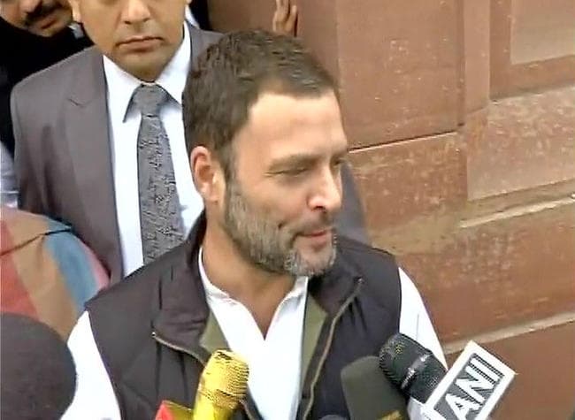 शहीदों का सम्मान नहीं हुआ, तो हमने किया वाकआउट: राहुल