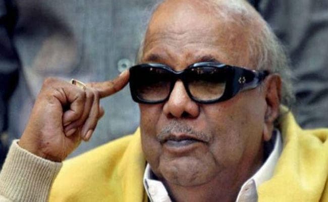 द्रमुक प्रमुख करुणानिधि अस्पताल में भर्ती