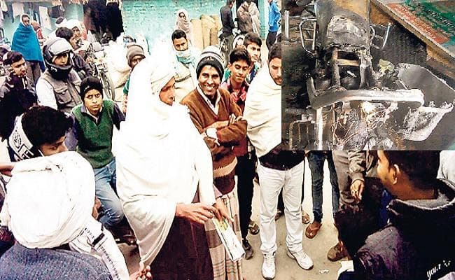 राजद नेता सह उपमुखिया के घर में लगायी आग, सपरिवार जिंदा जलाने की थी साजिश