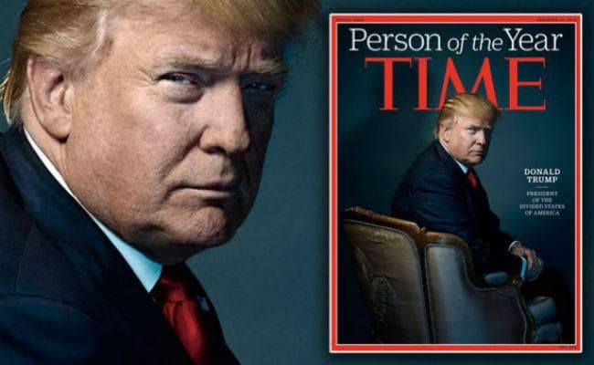 मोदी-मोदी के शोर के बीच डोनाल्ड ट्रंप चुने गये ‘टाइम पर्सन ऑफ द ईयर''