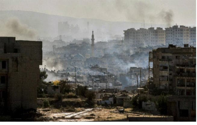 विद्रोहियों की निकासी के समझौते के तहत सैकड़ों लोगों ने अलेप्पो छोड़ा