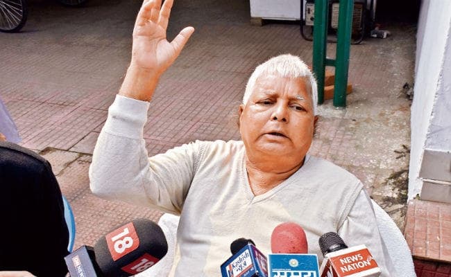 नौकरी बचाने के लिए PM का टीटीएम कर रहे हैं केंद्रीय मंत्री : लालू