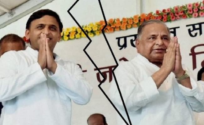 अब अखिलेश को CM पद से हटाने की तैयारी, समर्थक कर रहे हैं हंगामा