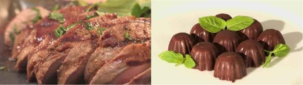 डाइटिंग के लिए चॉकलेट और मीट!
