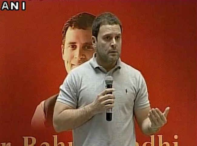 असहिष्णुता व स्टार्टअप दोनों साथ-साथ नहीं हो सकते : राहुल
