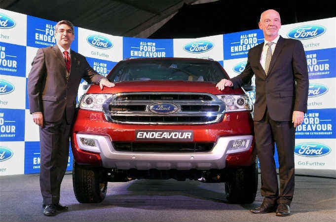 फोर्ड ने नयी एंडेवर पेश की, शुरुआती कीमत 24.75 लाख रुपये