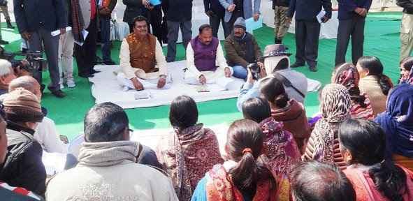 योजना बनाओ अभियान को सफल बनाने के लिए मुख्यमंत्री कर रहे हैं गावों का दौरा