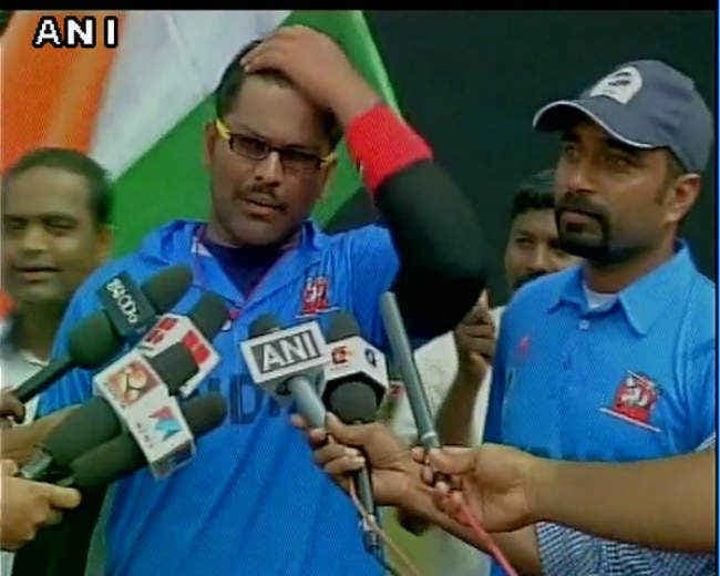 पाकिस्तान को रौंदकर भारत ने जीता पहला नेत्रहीन टी-20 एशिया कप