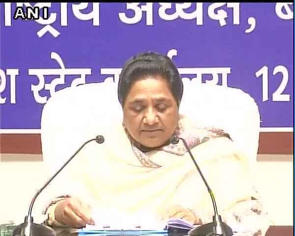 यूपी चुनाव के लिए पीएम मोदी रोहित वेमुला की मौत पर भावुक हुए थे : मायावती