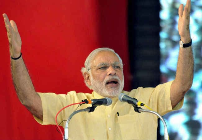 दलितों के बारे में झूठा अभियान चला रहा विपक्ष, समाप्त नहीं होगा आरक्षण : नरेंद्र मोदी