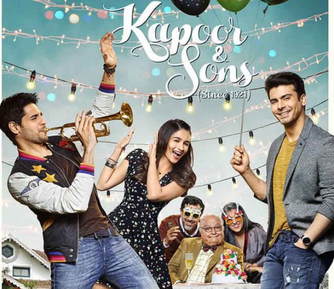 ‘कपूर एंड संस'' का पहला पोस्टर रिलीज, आलिया-सिद्धार्थ का नया लुक