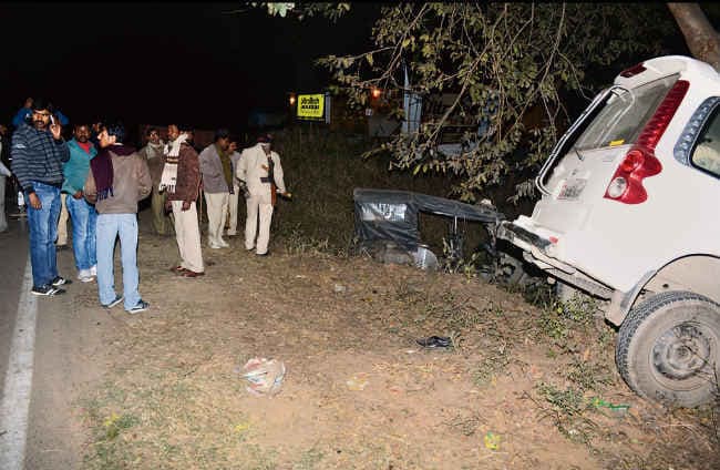 नशे में धुत्त कांग्रेस संगठन सचिव ने स्कॉर्पियो से सिपाही को रौंदा, मौत