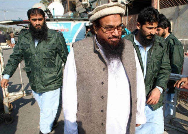 हाफिज सईद ने भारत को आतंकवादी हमलों की धमकी दी