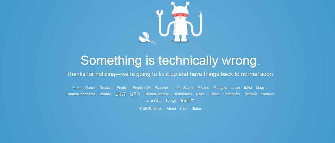 फिर ठप हुआ टि्वटर