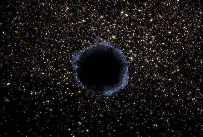 नासा का दावा, बिग बैंग की चमक में ब्लैक होल दिखा