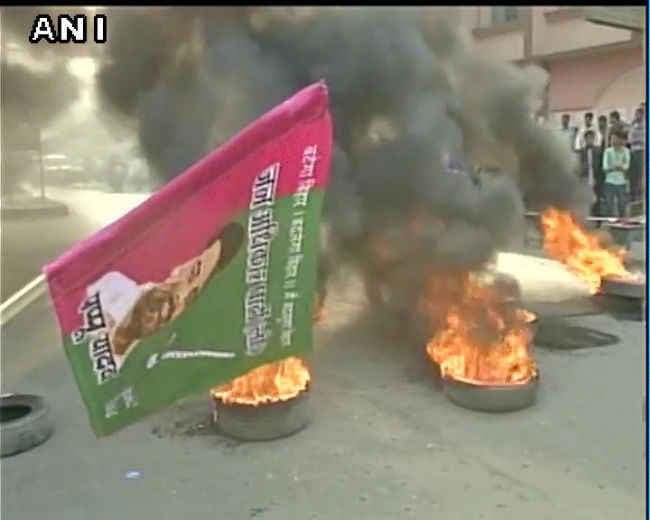 VIDEO : पप्पू यादव की जन अधिकार पार्टी का आज बिहार बंद, कई ट्रेनें रोकी गयी