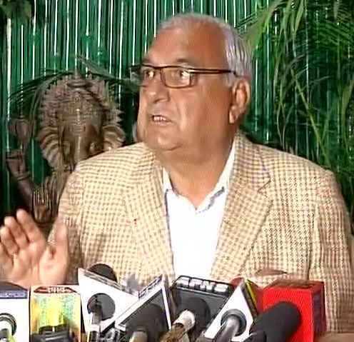 हरियाणा के पूर्व मुख्यमंत्री भूपेन्द्र सिंह हुड्डा कल से  भूख हड़ताल पर