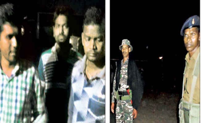 चाईबासा : बसों में लूटपाट, फायरिंग