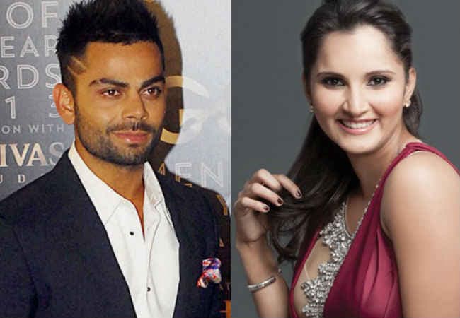 फोर्ब्स की सूची में शामिल 56 भारतीयों में सानिया, सायना और कोहली टॉप पर