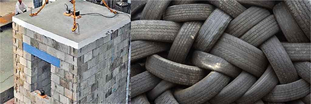 भूकंप से बचायेंगे ‘टायरों से बने घर’