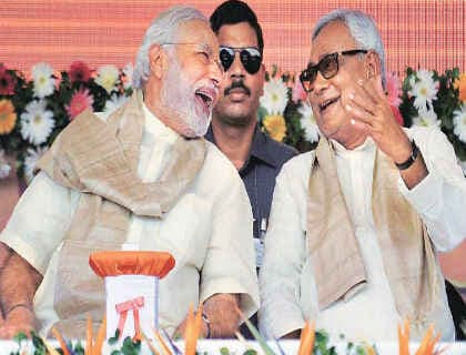 पीएम नरेंद्र मोदी ने दी नीतीश कुमार को जन्मदिन की हार्दिक बधाई