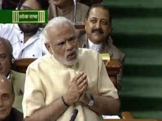 लोकसभा में पीएम नरेंद्र मोदी ने राहुल गांधी के एक-एक हमले का दिया जवाब