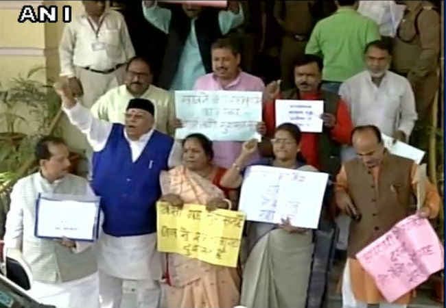 जेल में शहाबुद्दीन से मंत्री की हुई मुलाकात को लेकर बिहार विस में हंगामा