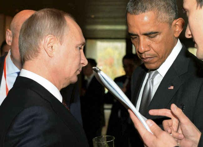 ओबामा-पुतिन ने फोन पर की बातचीत, सीरिया में संघर्षविराम पर की चर्चा