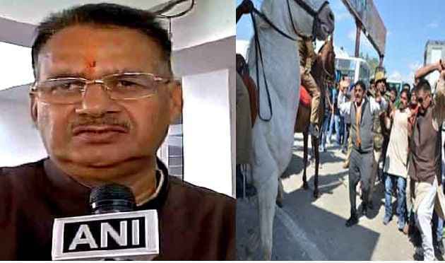 शक्तिमान घोड़ा को घायल करने वाले विधायक 14 दिनों की न्यायिक हिरासत में भेजे गये