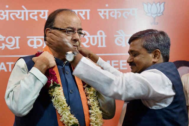 कांग्रेस गंठबंधन की नयी पूंछ : जेटली