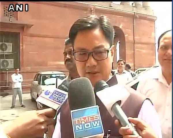 किरण रिजिजू ने वीडियो को बताया ''फेक'' कहा- यह पाकिस्तान की गंदी चाल