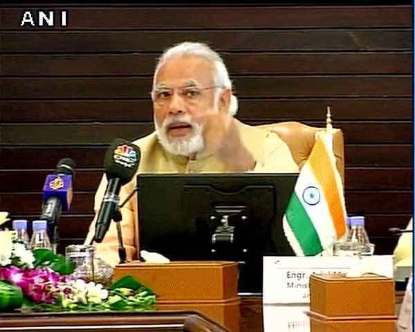 रियाद : पीएम मोदी ने कहा, चिंता मत कीजिए जीएसटी बिल पास होगा