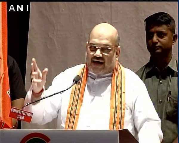 भाजपा के स्थापना दिवस पर अमित शाह बोले- अगले 25 साल में पंचायत से संसद तक करना है राज