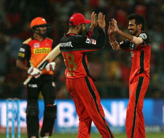 IPL : कोहली और डिविलियर्स की विराट पारी, RCB ने सनराइजर्स को 45 रन से हराया