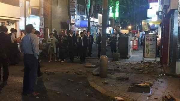 VIDEO: शक्तिशाली भूकंप से हिला जापान, 9 की मौत, दहशत में लोग