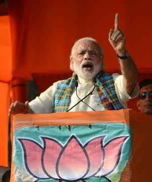 बंगाल में चुनावी हिंसा पर बरसें मोदी कहा, बंगाल में वोट की लूट