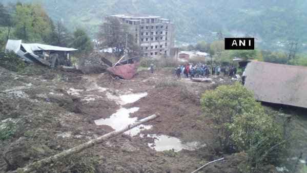 अरुणाचल भूस्खलन में 16 मजदूरों की मौत