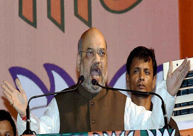 केरल में बुद्धदेव व राहुल कर रहे हैं एक-दूसरे का विरोध और यहां कर रहे हैं ''ईलू-ईलू'':  अमित शाह