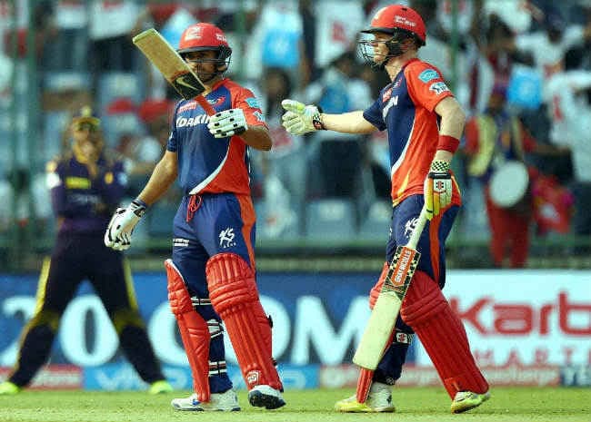 IPL 2016 : दिल्ली (186/8) ने नाइटराइडर्स को 27 रनों से हराया, KKR 159-all out (18.3 Ovs)