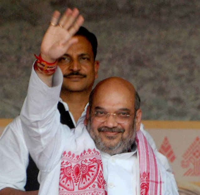 पूर्वोत्तर के लिए भाजपा अध्यक्ष अमित शाह ने बनाया गंठबंधन, चार राज्यों के मुख्यमंत्री हुए शामिल